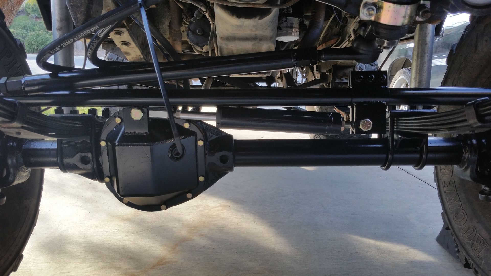 Built Chevy Dana 44 Front Axle Yj Bolt On Socal Pirate 4x4